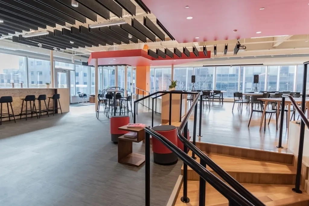 Acoustic baffle Gardner Fox Associates