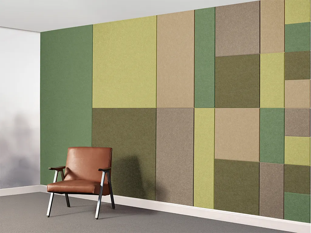 Sync Tiles | Colors: Vineyard, Olive, Pebble, Vanilla, and Pistachio