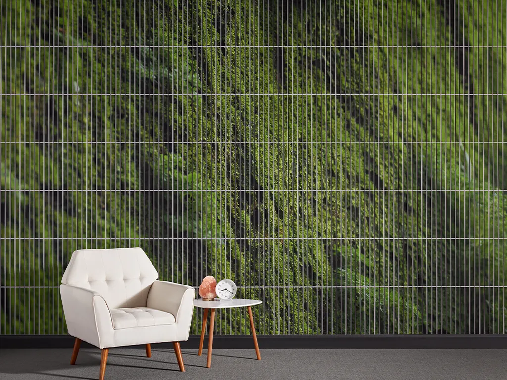 Q1 2024 Textured Walls Roman Panels Kirei Ink Custom moss