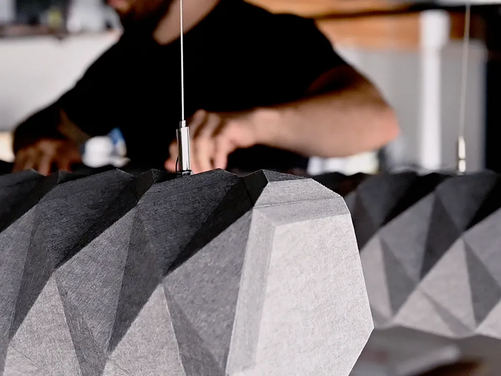 Installation of Tessellate Baffles