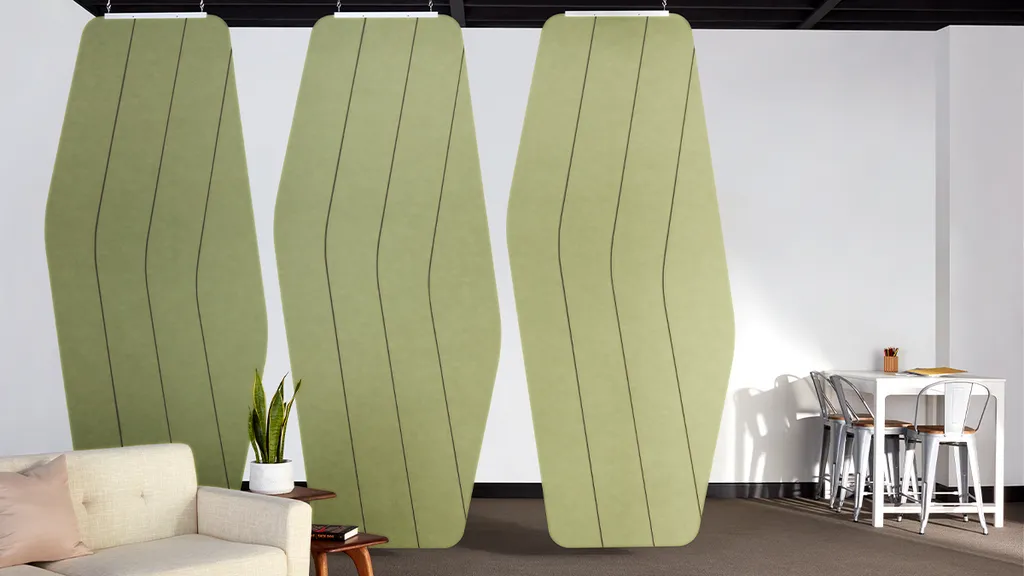 Hexa Screens | Color: Olive | Print: Custom Green