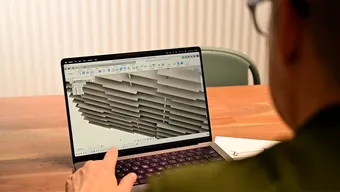 EchoSky Neu Steppe renderings on a computer