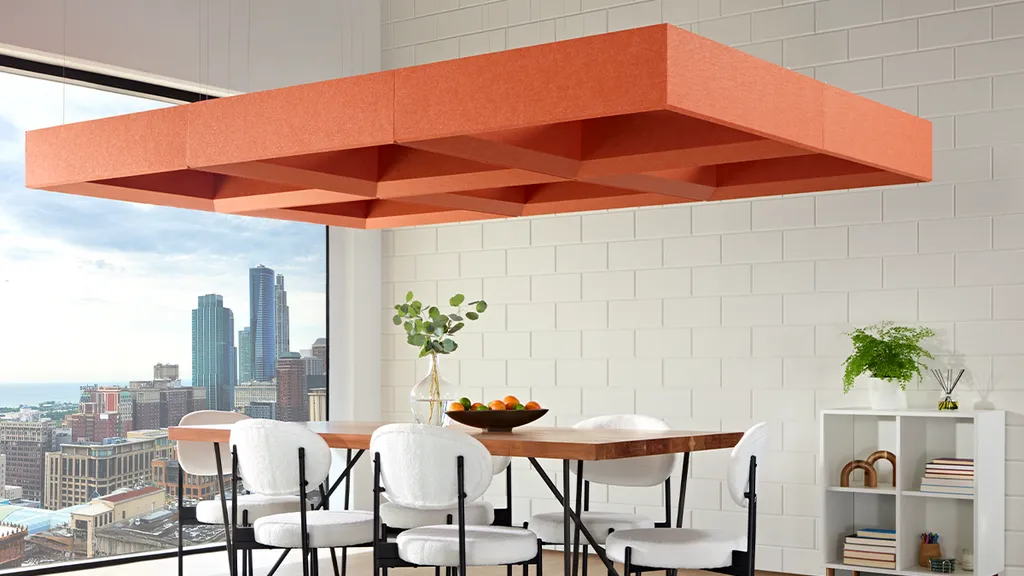 Plaza Clouds | Color: Mandarin
