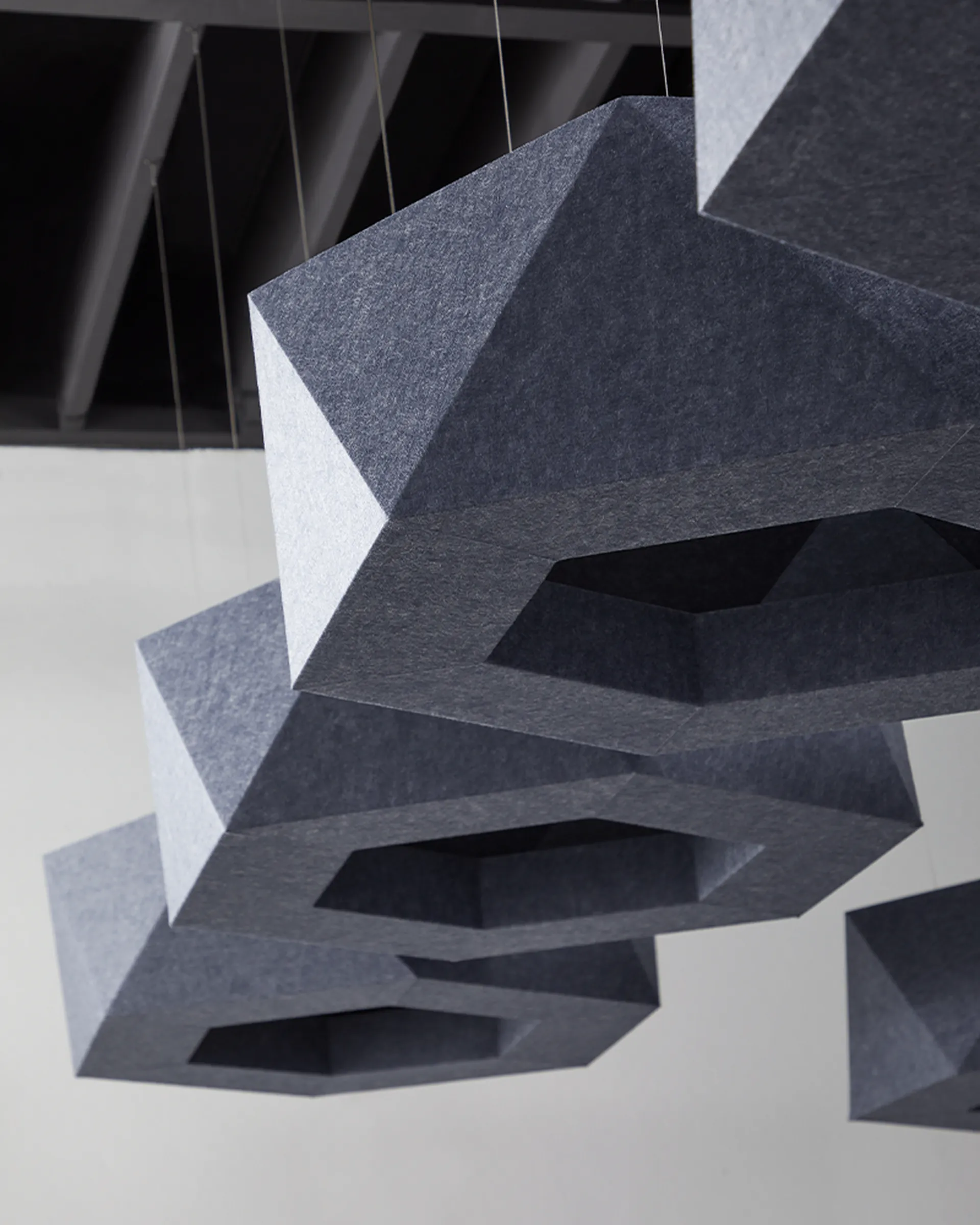 Tessellate Clouds | Color: Navy