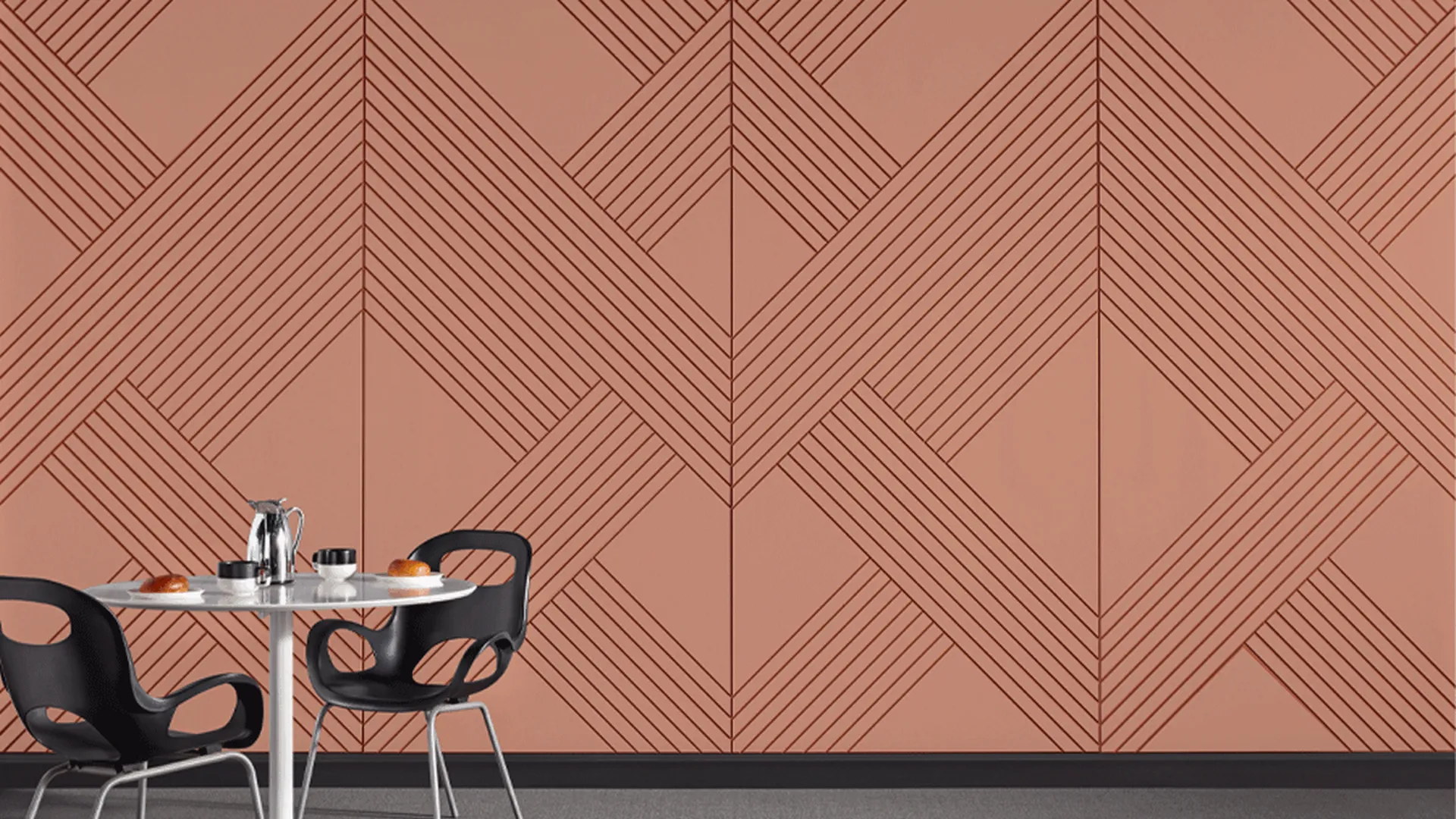 Braid Panels | Color: Cinnamon | Print: Kirei Ink custom