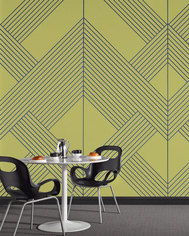 Braid Panels | Color: Coronet | Print: Kirei Ink custom