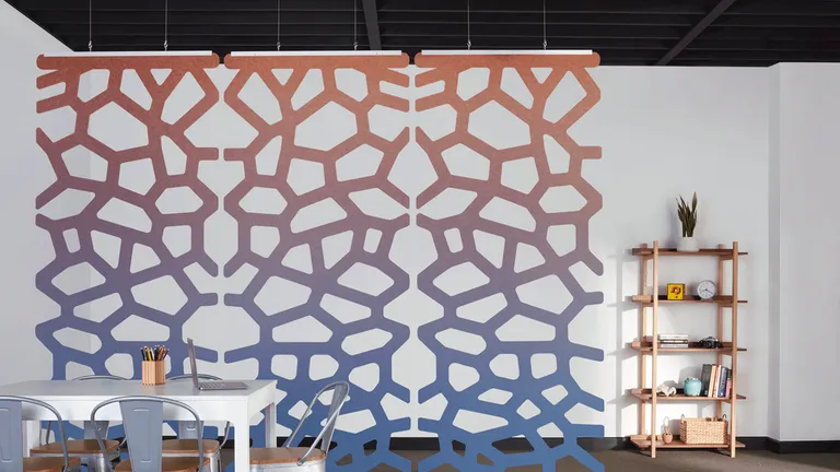 Coral Screens | Color: Cinnamon | Print: Kirei Ink custom gradient
