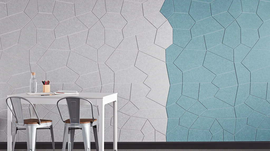 Crackle Panels | Colors: Frost and Duck Egg