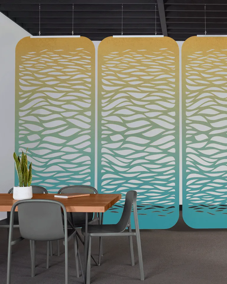 Current Screens | Color: Ochre | Print: Kirei Ink Custom Gradient