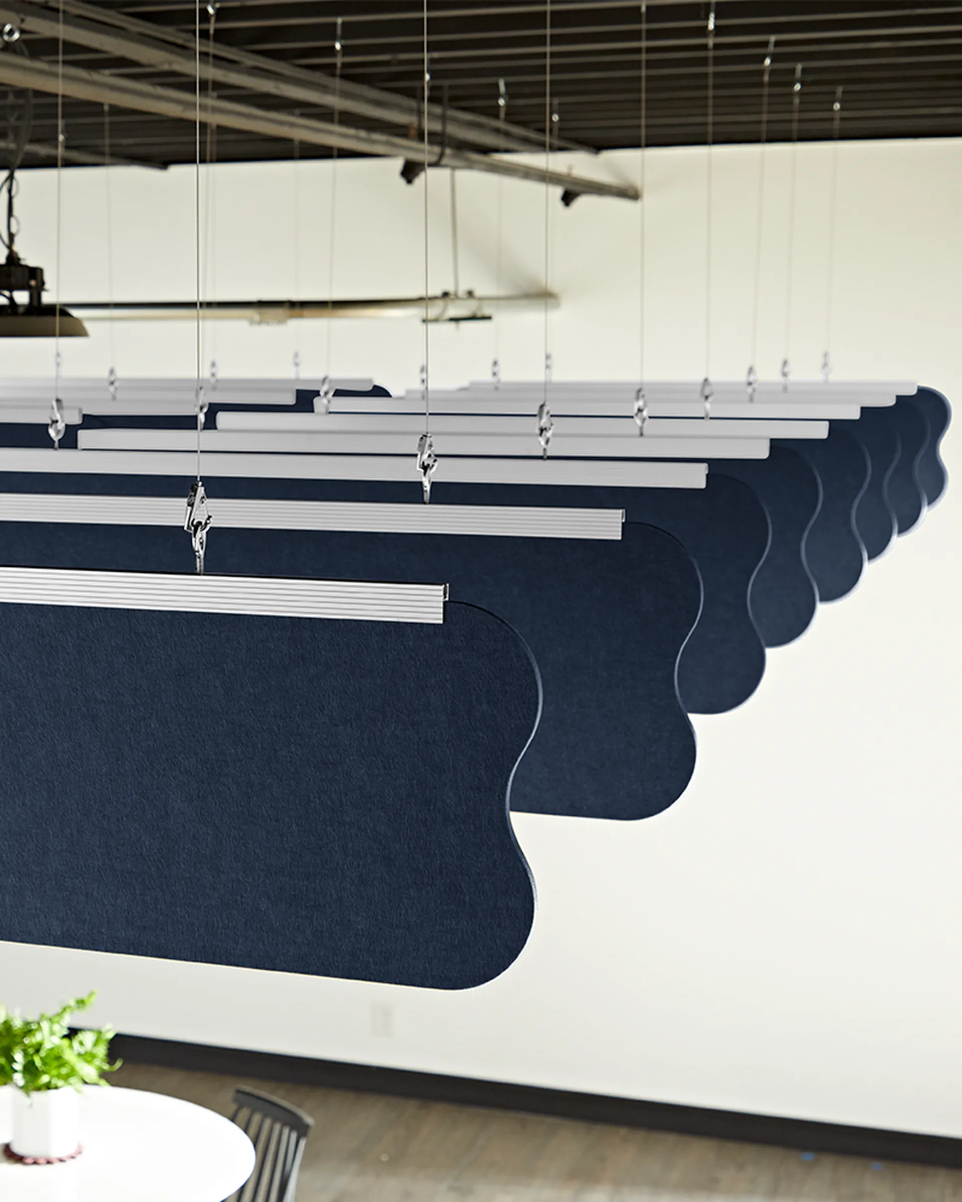 Cutout Baffle | Color: Navy