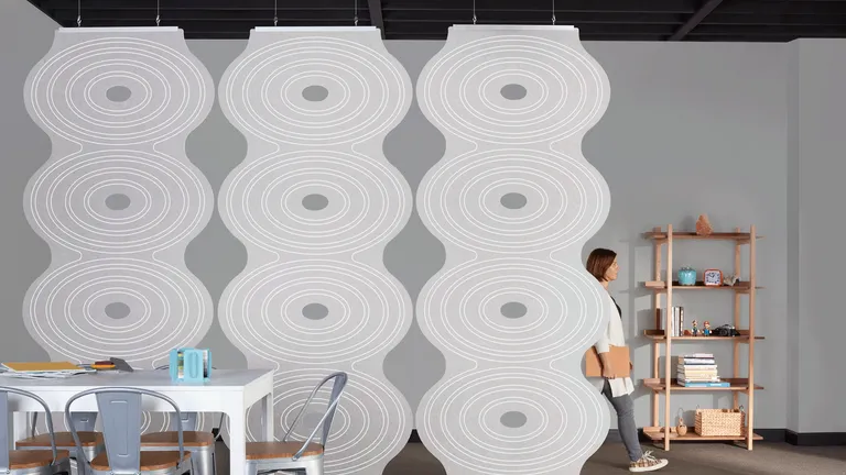 Ellipse Screens | Color: Frost | Print: White (standard)