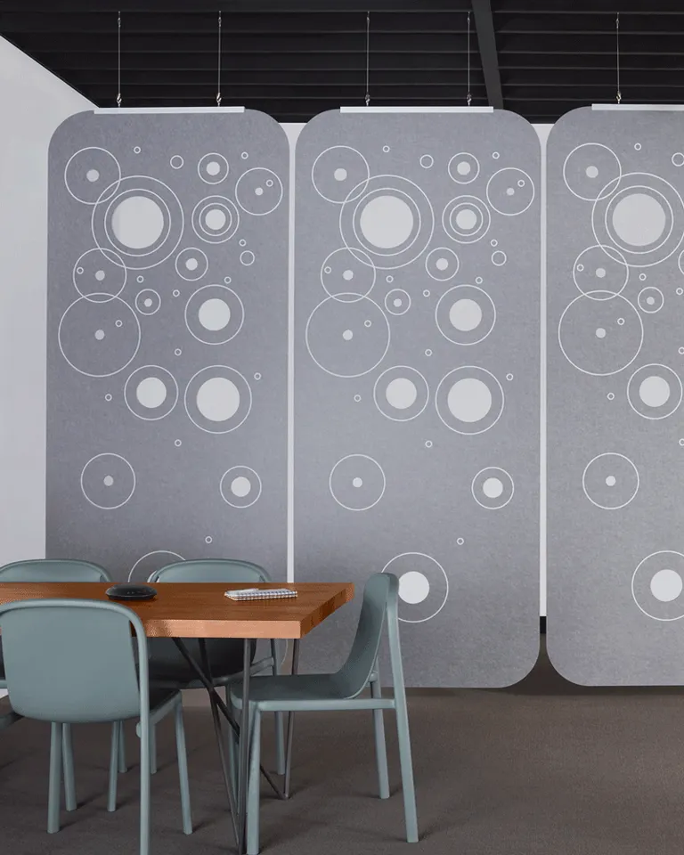 Fizz Screens | Color: Smoke | Print: White (standard)