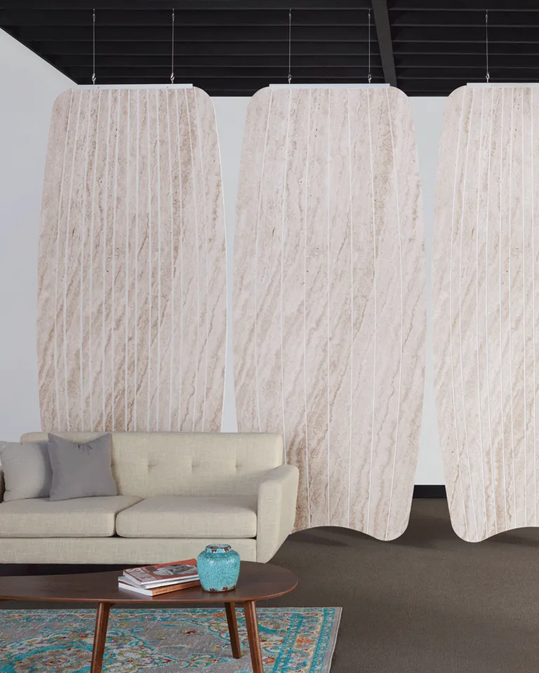 Flow Screens | Print: Kirei Ink Travertine