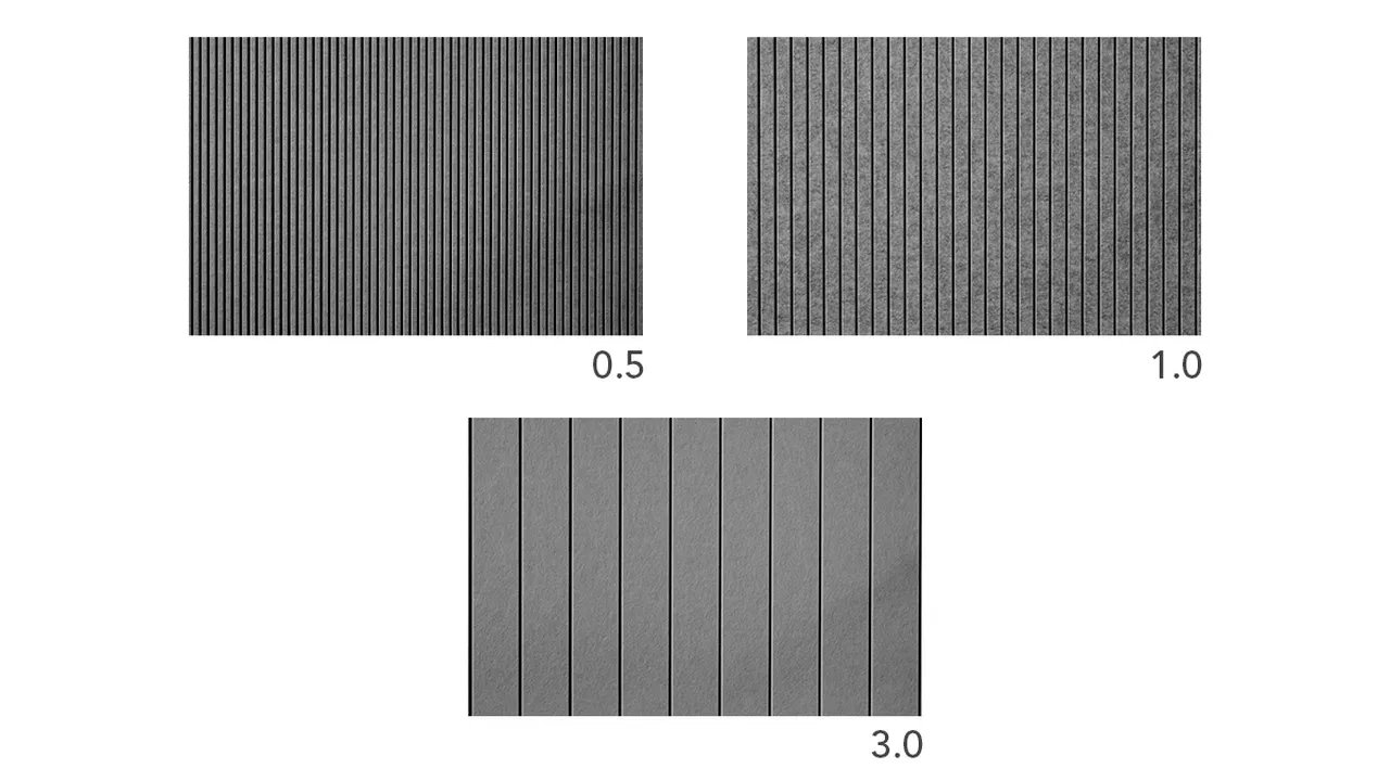 Groovy Panels | Etched Acoustic Panels | Kirei