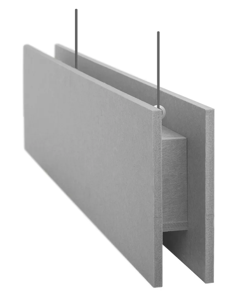 H Baffle | Color: Frost