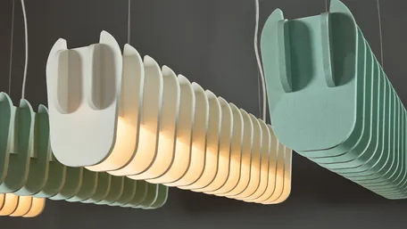 Product: HyperFly Baffles Lit | Colors: White and Mint