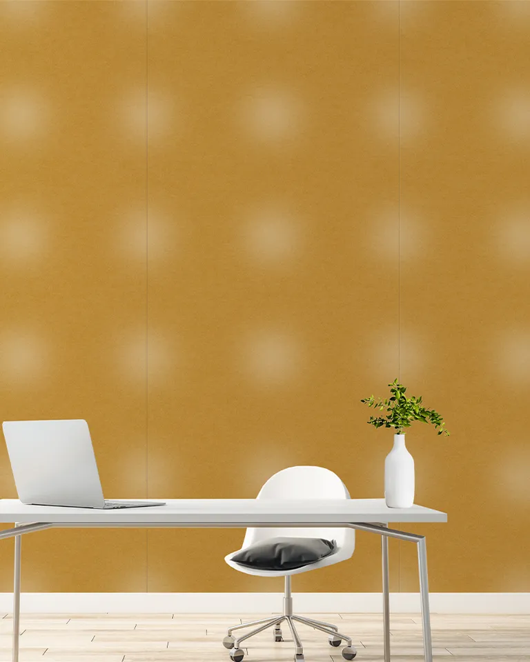 Kirei Ink | Collection: Geo | Print: Big Fuzzy Dots (Ochre)