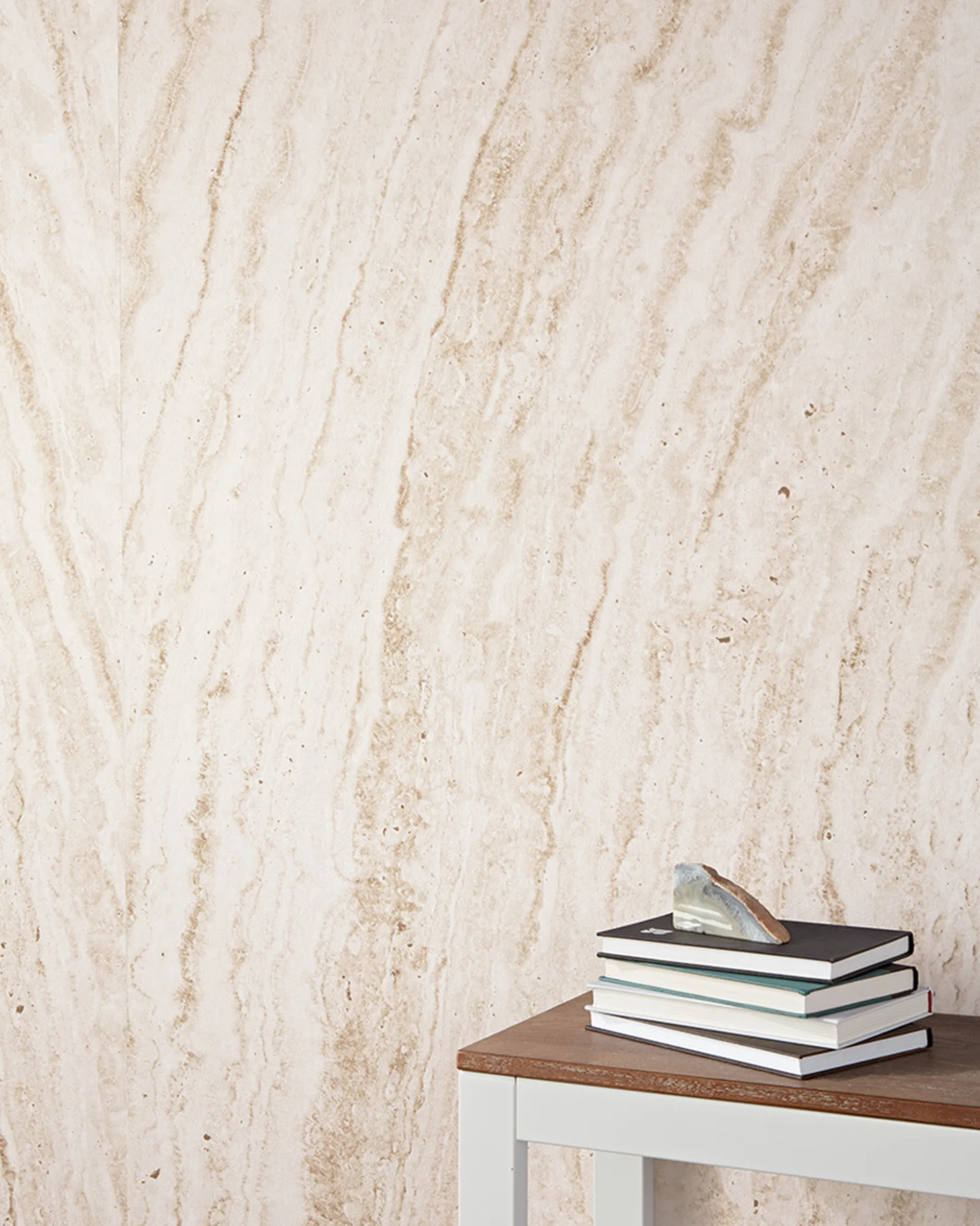 Kirei Ink | Collection: Natural Materials | Print: Travertine