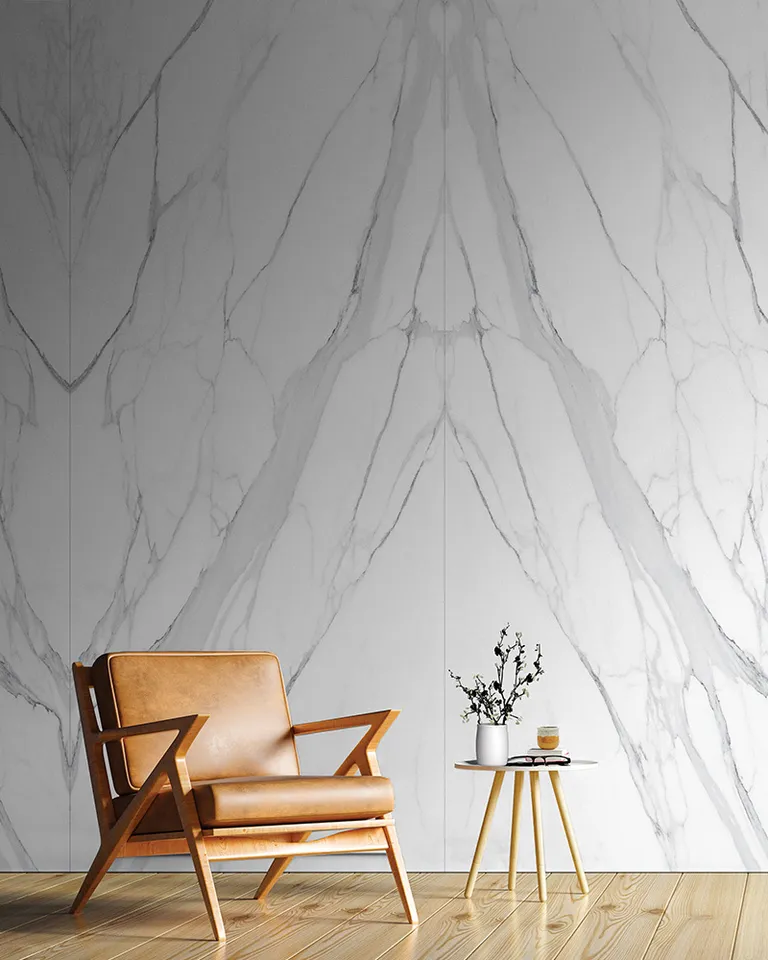 Kirei Ink | Collection: Natural Materials | Print: Calacatta