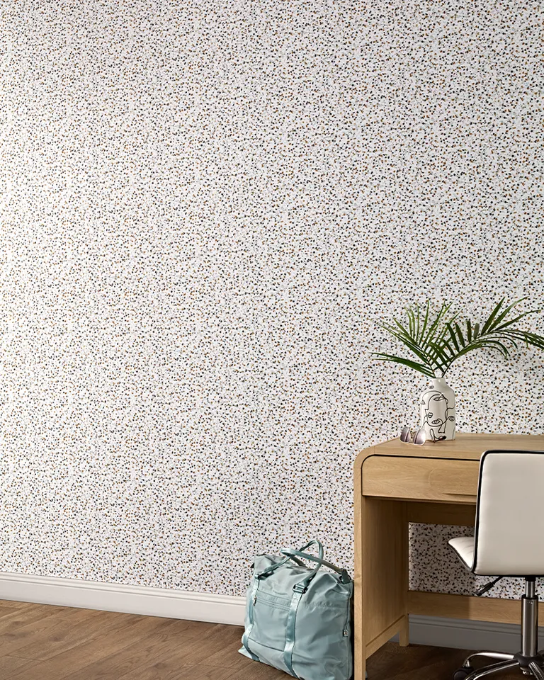 Kirei Ink | Collection: Natural Materials | Print: Terrazzo Creamsicle