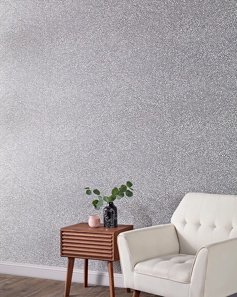 Kirei Ink | Collection: Natural Materials | Print: Terrazzo Vanilla Bean