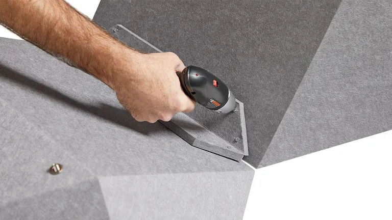 Polygon Cloud joiners | Style: Concave | Color: Smoke