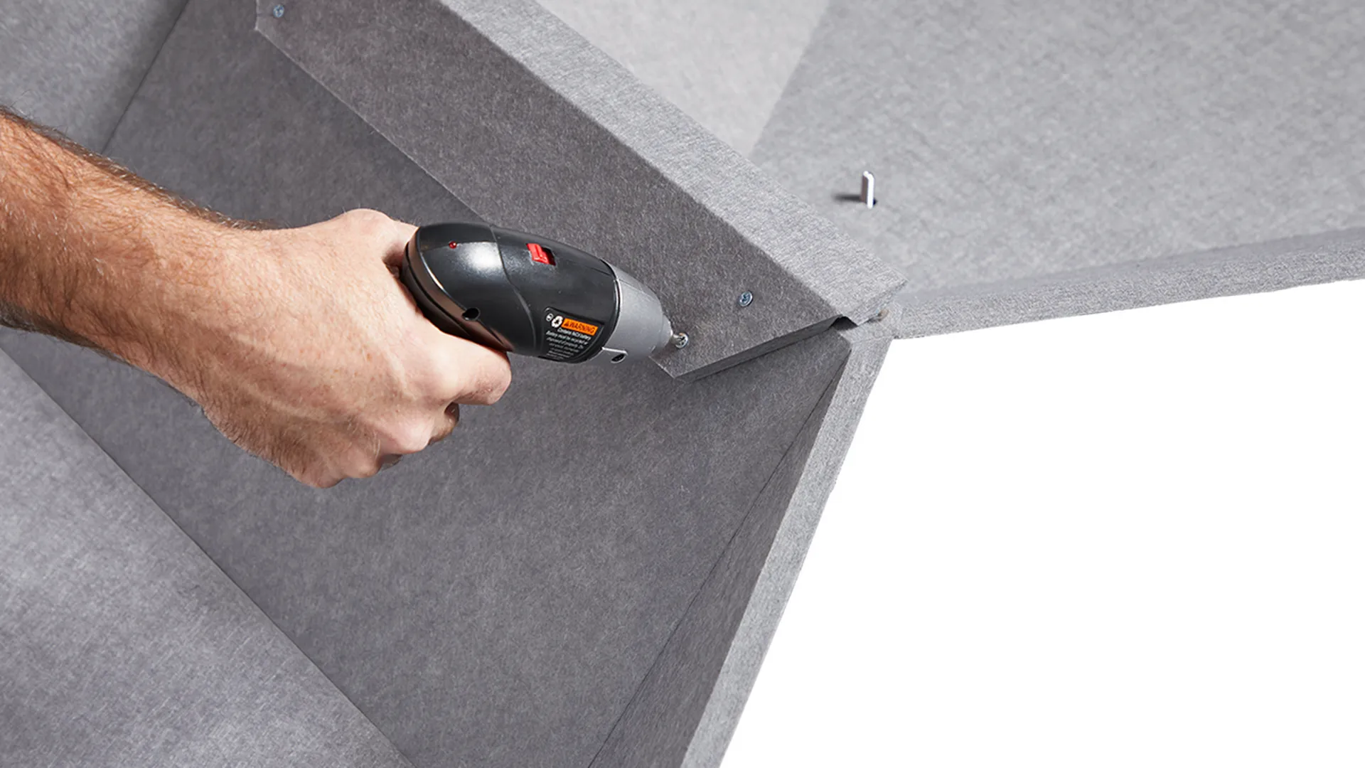 Polygon Cloud joiners | Style: Convex | Color: Smoke