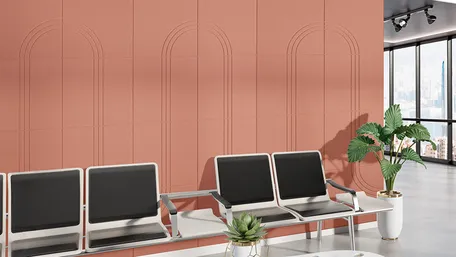 Racetrack Tiles | Color: Blush