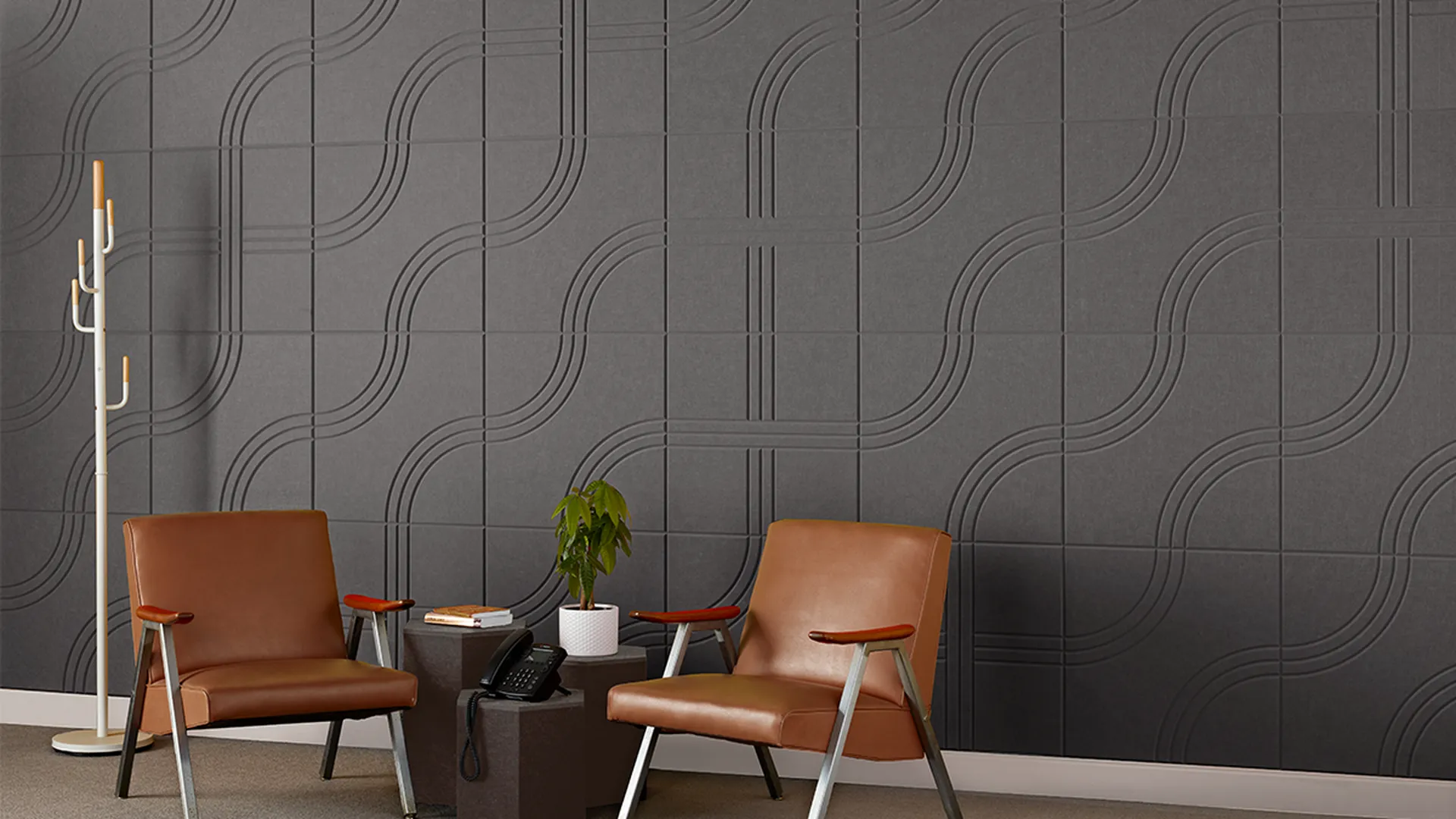 Racetrack Tiles | Color: Slate