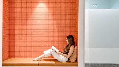 Square Panels 2.0 | Color: Mandarin