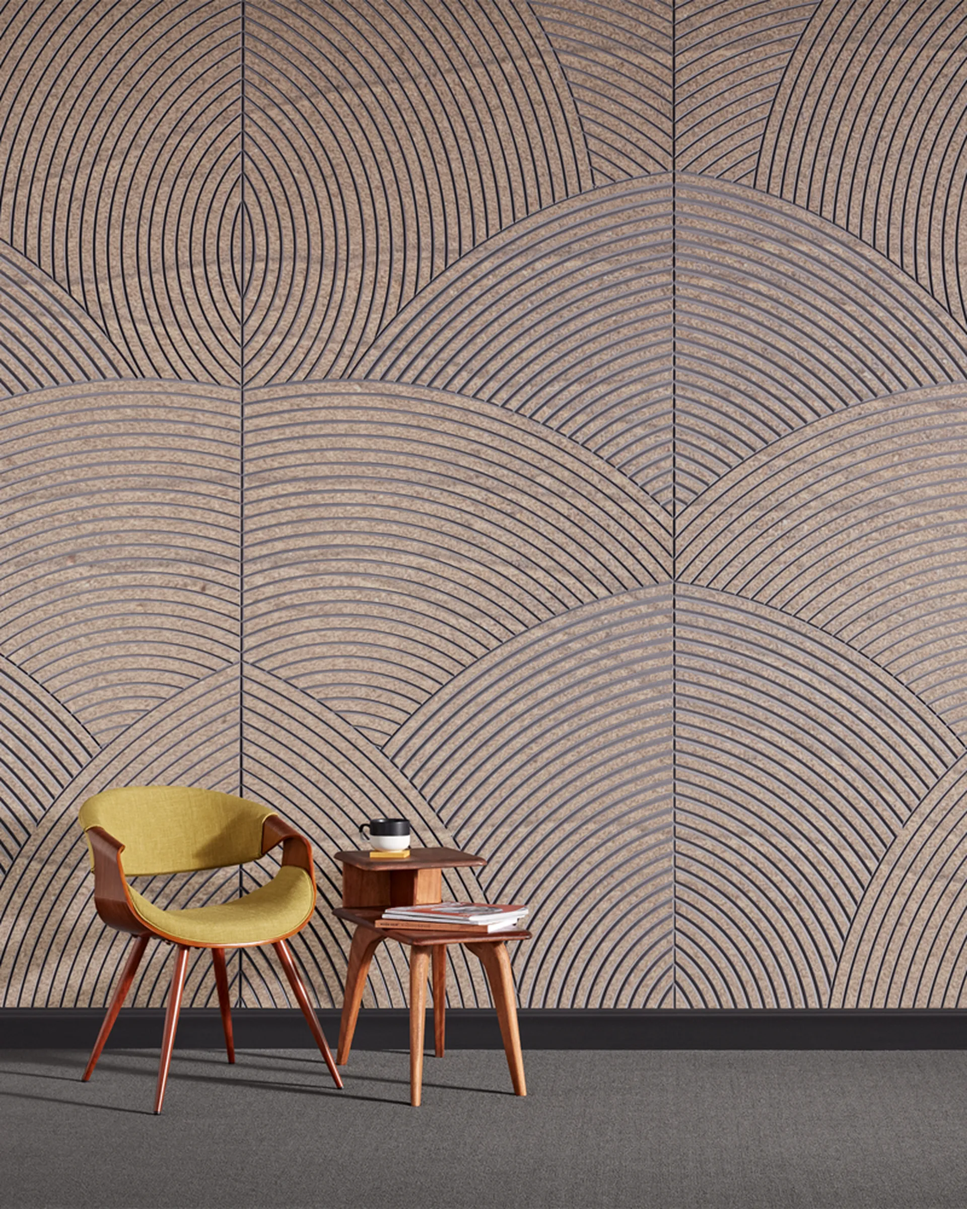 Stucco Panels | Print: Kirei Ink Custom Sand Water