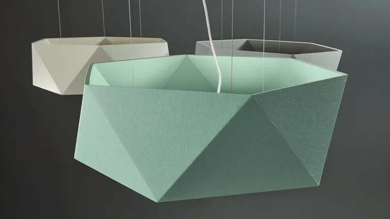 Product: Tessellate Clouds Lit | Colors: White, Mint, and Frost | Light: 3:1