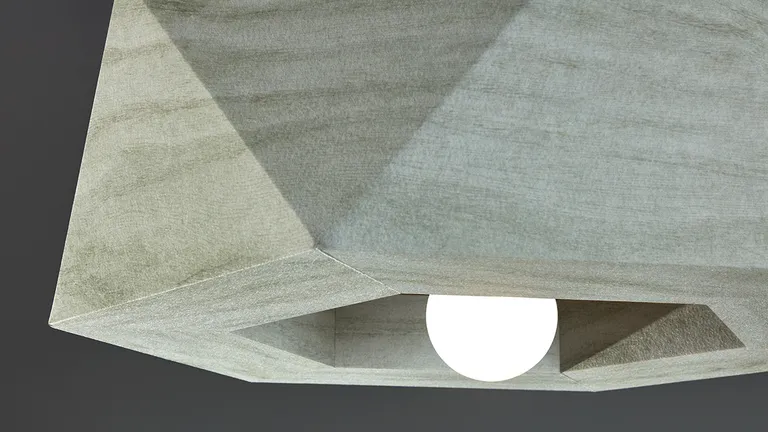 Product: Tessellate Cloud Lit | Print: White Wash on Frost | Light: Purity