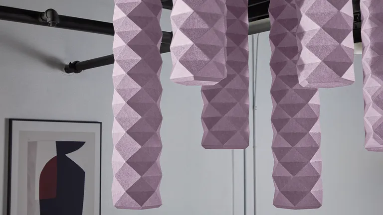 Tessellate Pendants | Color: Orchid