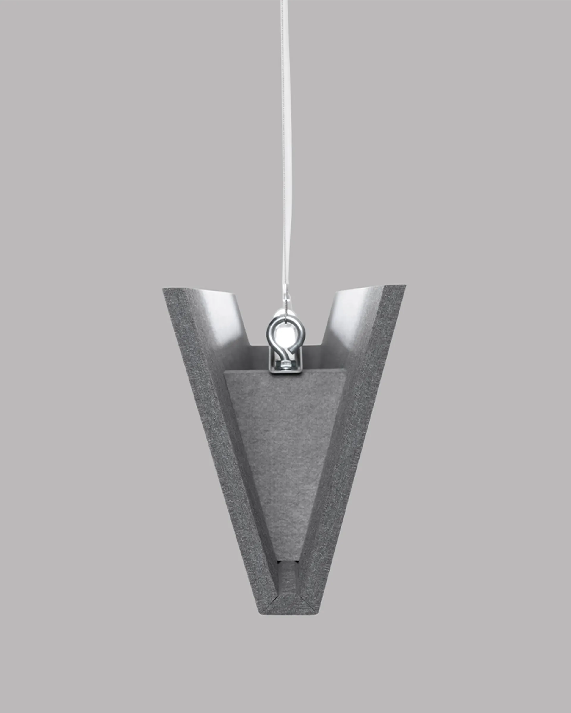 Product: V Baffle Lit | Color: Smoke