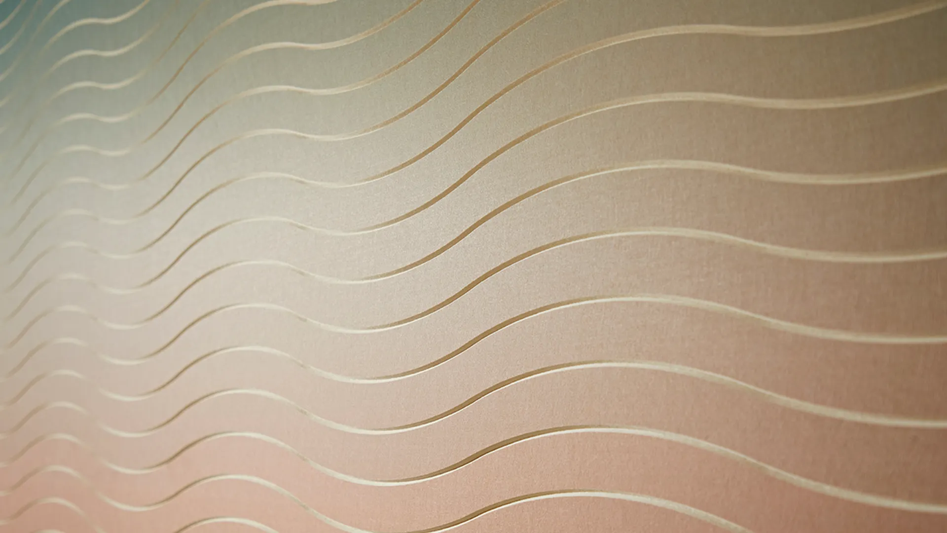 Wavy Panels | Color: Vanilla | Print: Kirei Ink Custom Ombre